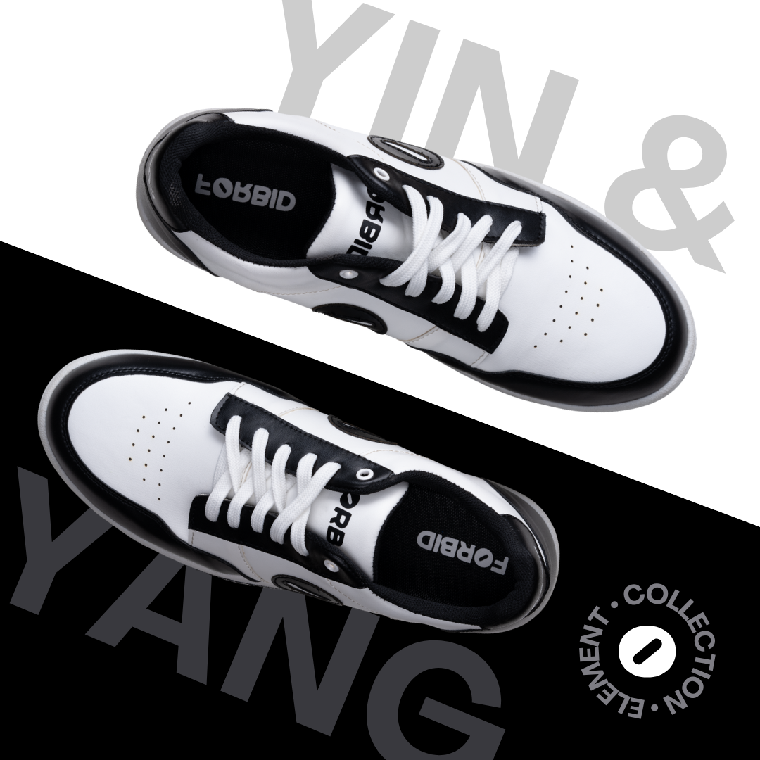 Forbid Yin & Yang | Black and White Sneaker