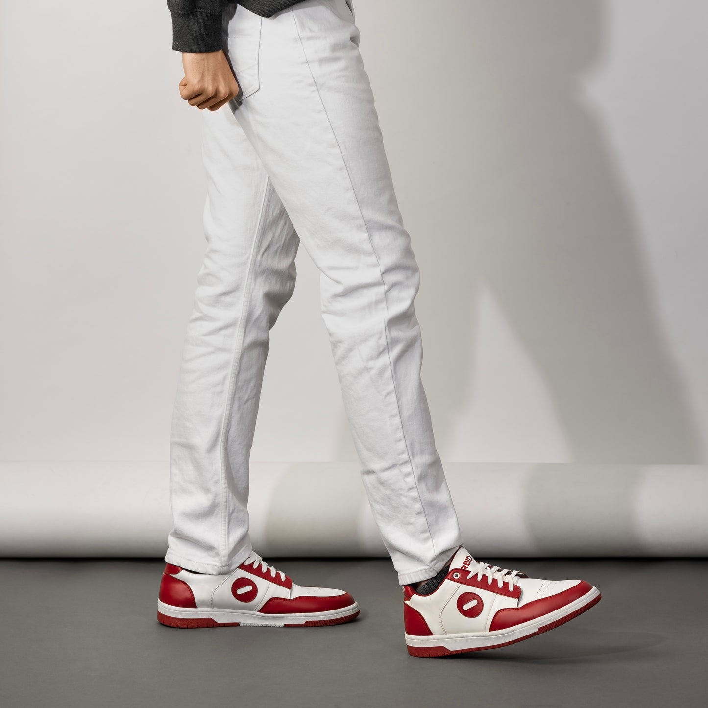 Forbid Fire Element | Red and White Sneaker