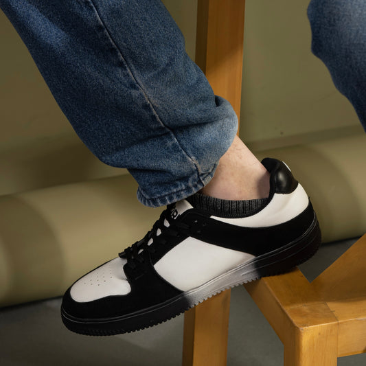 Faded Forbid Black and White Sneaker