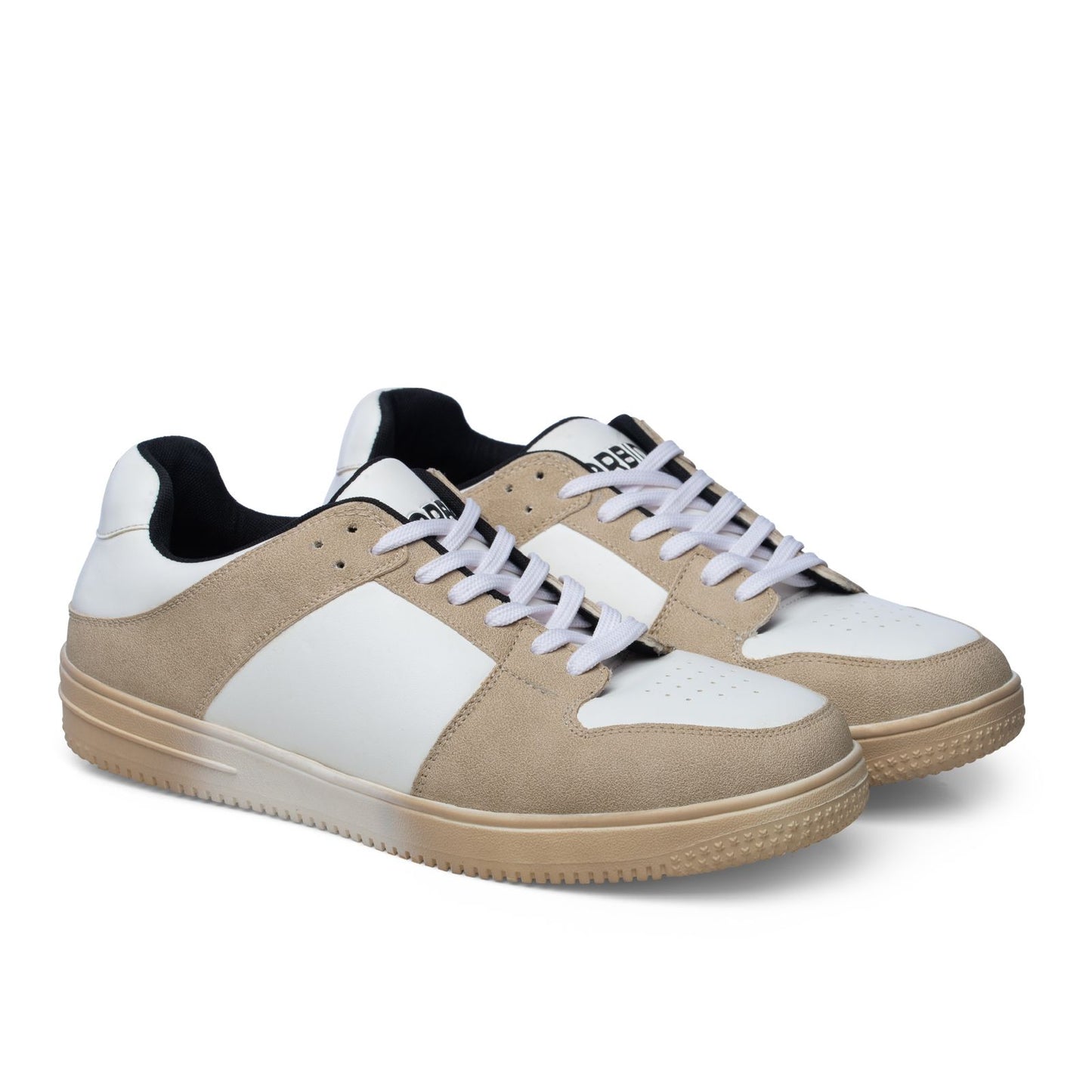 Faded Forbid Beige and White Sneaker